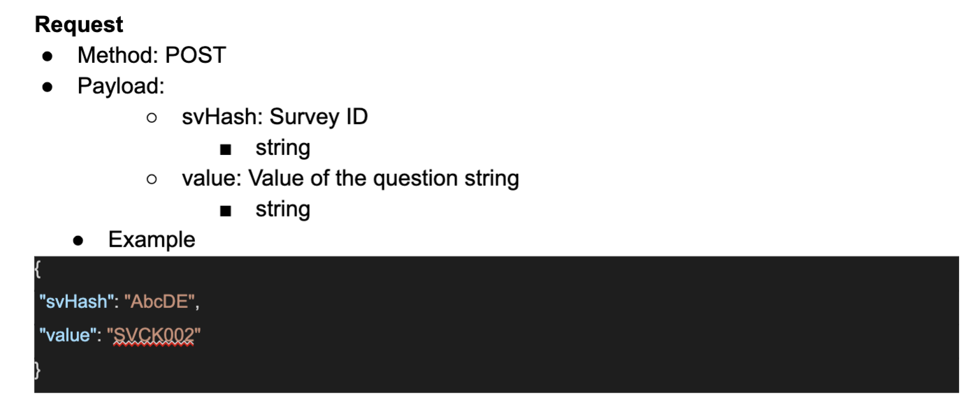 API - Text Validation|SurveyCake Help Center