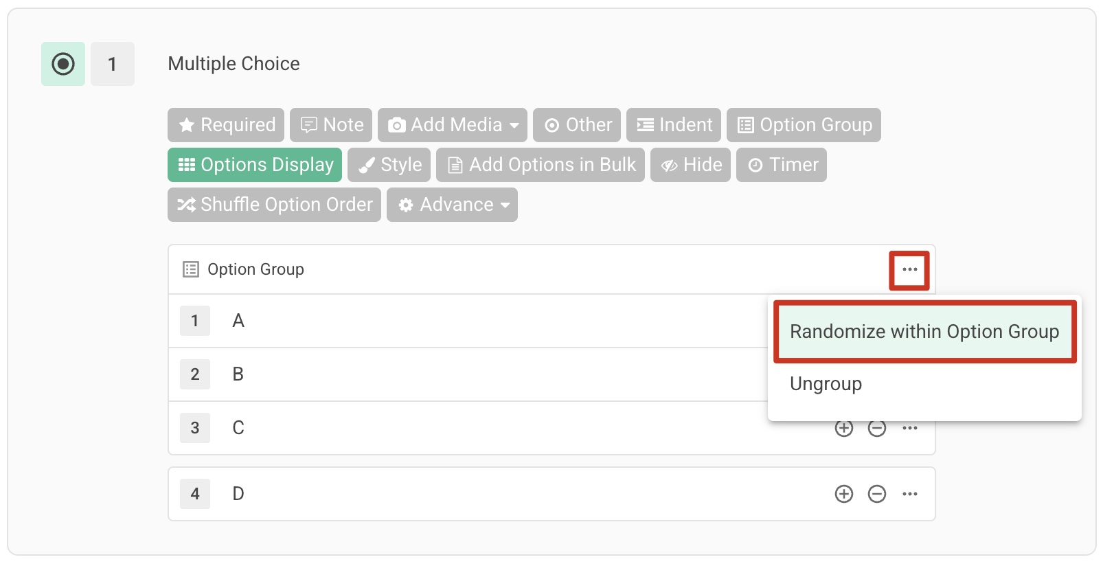 Randomization｜SurveyCake Help Center