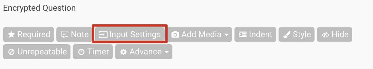 Encrypted Question|SurveyCake Help Center
