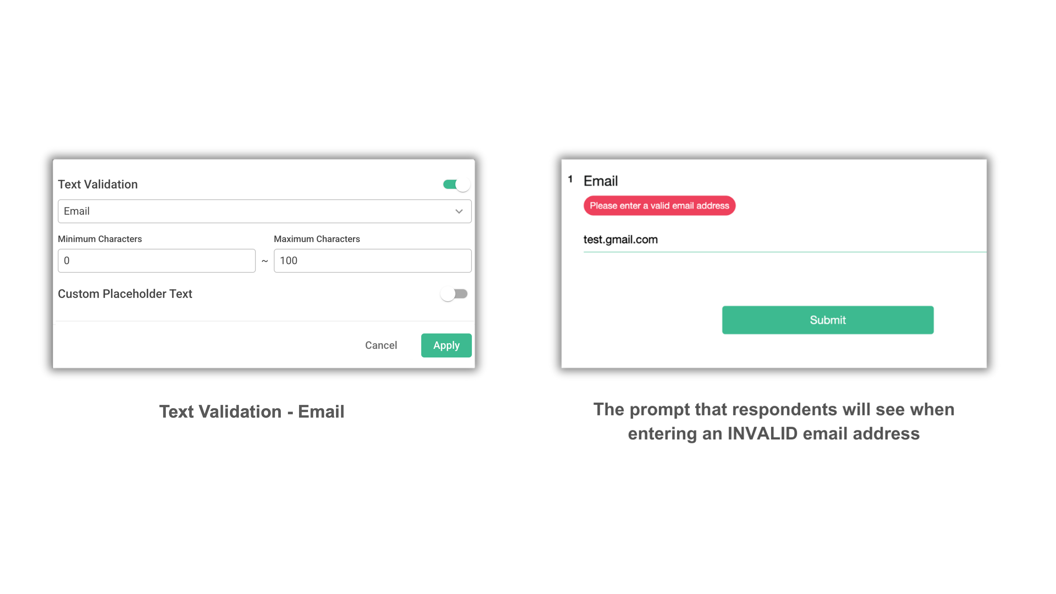 Single Line Text|SurveyCake Help Center