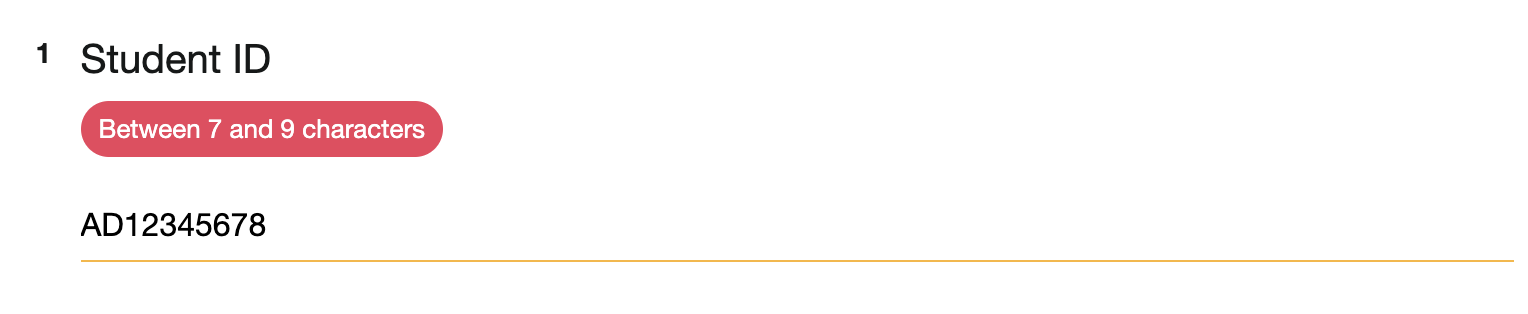 Single Line Text|SurveyCake Help Center